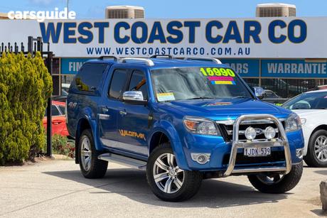 Blue 2011 Ford Ranger Dual Cab Pick-up Xlt (4X4)