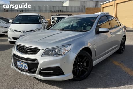 Silver 2015 Holden Commodore Sedan Sv6