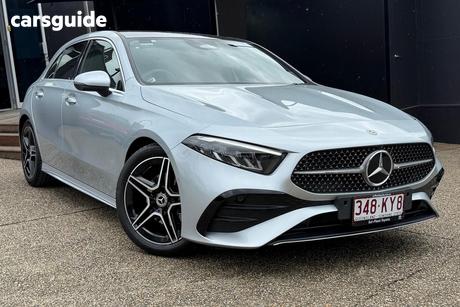Silver 2024 Mercedes-Benz A200 Hatchback