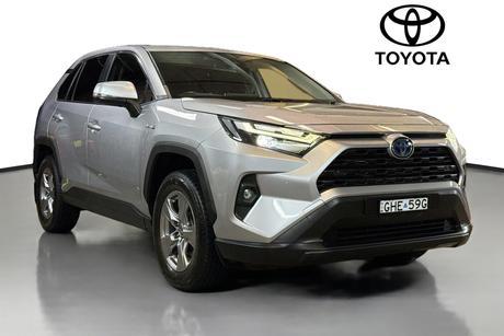 Silver 2022 Toyota RAV4 Wagon Gx (2Wd) Hybrid