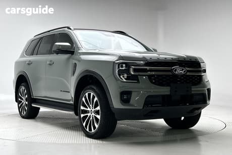 Green 2026 Ford Everest Wagon Platinum (4Wd)