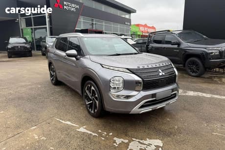 Grey 2021 Mitsubishi Outlander Wagon Exceed 7 Seat (Awd)