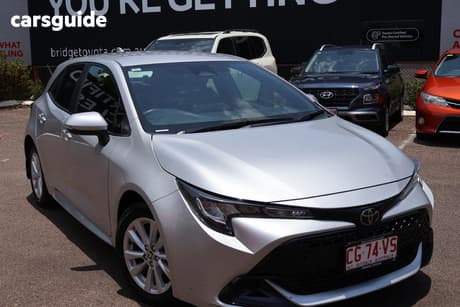 Silver 2022 Toyota Corolla Hatchback Ascent Sport + Navigation