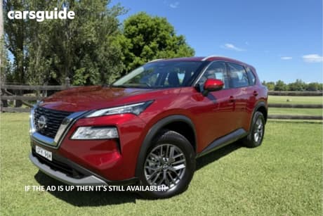 Red 2024 Nissan X-Trail Wagon St (2Wd)