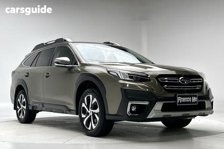 Green 2022 Subaru Outback Wagon Awd Touring
