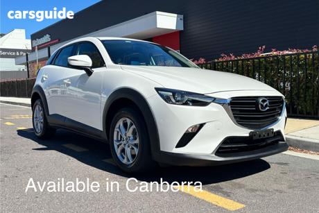 White 2024 Mazda CX-3 Wagon G20 Pure