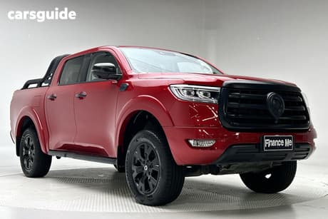 Red 2022 GWM UTE Dual Cab Utility Cannon Vanta (4X4)