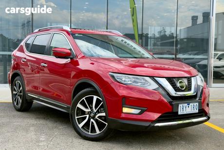 Red 2020 Nissan X-Trail Wagon Ti (4Wd)