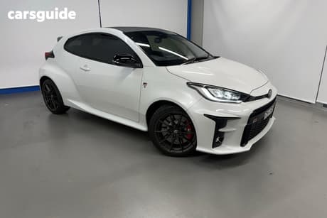 White 2023 Toyota GR Yaris Hatchback Rallye