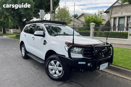 White 2018 Ford Everest Wagon Ambiente (Rwd 5 Seat)
