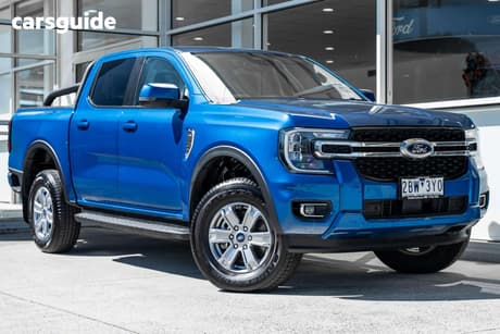 Blue 2024 Ford Ranger Double Cab Pick Up Xlt 2.0 (4X4)
