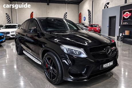 Black 2015 Mercedes-Benz GLE350 Coupe D 4Matic