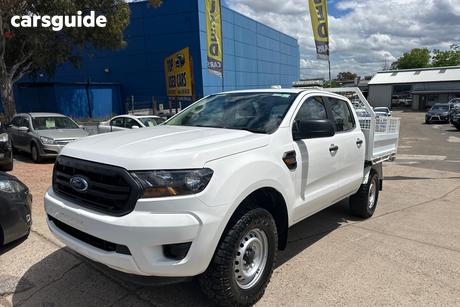 White 2020 Ford Ranger Double Cab Chassis Xl 3.2 (4X4)