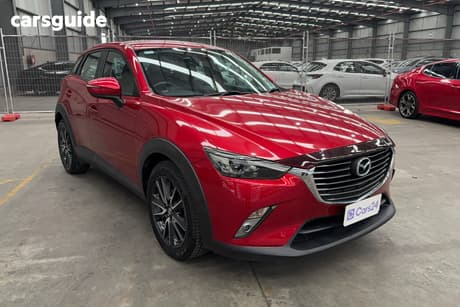 Red 2017 Mazda CX-3 Wagon S Touring (Awd)