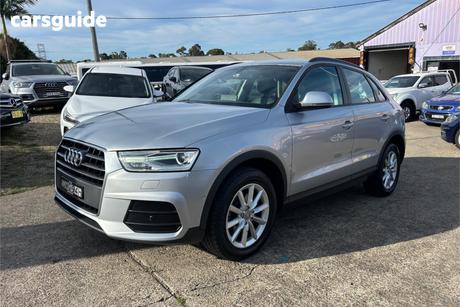 Silver 2016 Audi Q3 Wagon 1.4 Tfsi (110Kw)