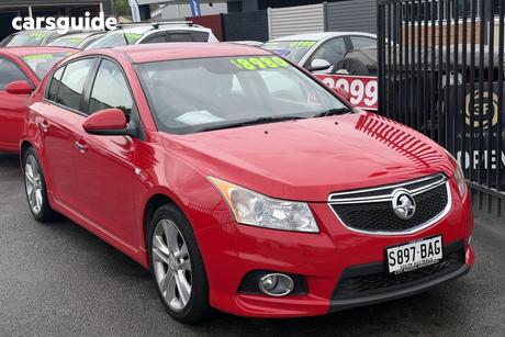 Red 2014 Holden Cruze Hatchback Sri V