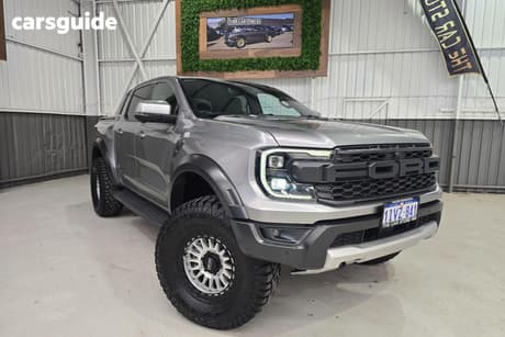 Grey 2023 Ford Ranger Double Cab Pick Up Raptor 3.0 (4X4)