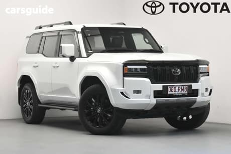 White 2024 Toyota Landcruiser Prado Wagon Vx