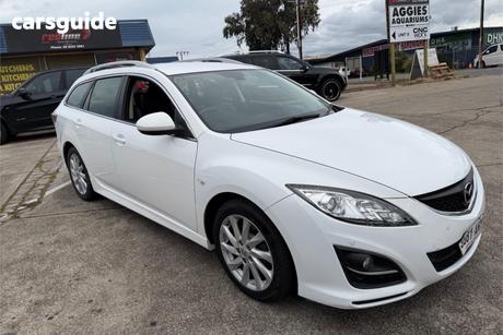 White 2011 Mazda 6 Wagon Touring