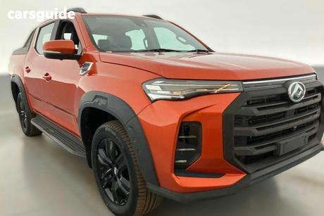 Orange 2023 LDV T60 Double Cab Utility Mega Tub (4X4)