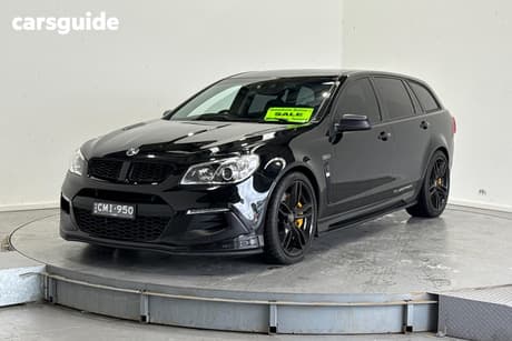 Black 2017 HSV Clubsport Wagon R8 Tourer Lsa