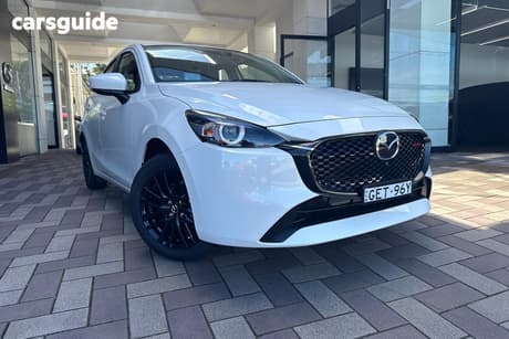 White 2026 Mazda Mazda2 Hatchback G15 Gt