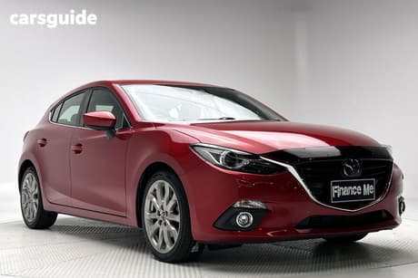 Red 2016 Mazda 3 Hatchback Xd Astina