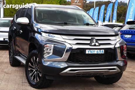 Grey 2020 Mitsubishi Pajero Wagon Gls (4X4) 7 Seat (Leather)