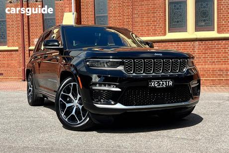 Black 2023 Jeep Grand Cherokee Wagon Summit Reserve 4Xe Phev (4X4)
