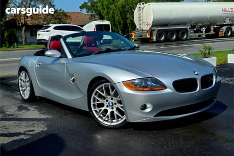 Silver 2003 BMW Z4 Roadster 3.0I