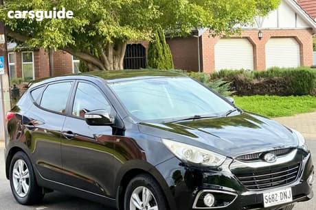 Black 2013 Hyundai IX35 Wagon Se (Fwd)