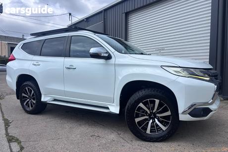 White 2016 Mitsubishi Pajero Sport Wagon Gls (4X4) 7 Seat