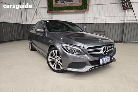 Grey 2017 Mercedes-Benz C200 Sedan D