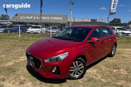 Red 2019 Hyundai I30 Hatchback Active
