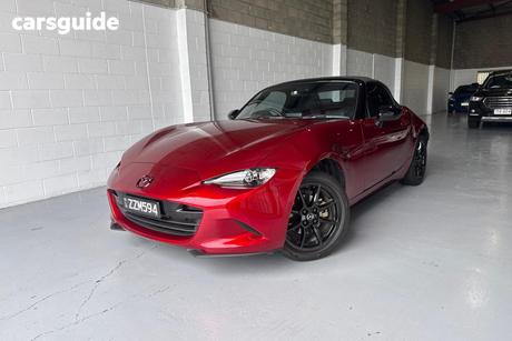Red 2021 Mazda MX-5 Convertible Roadster