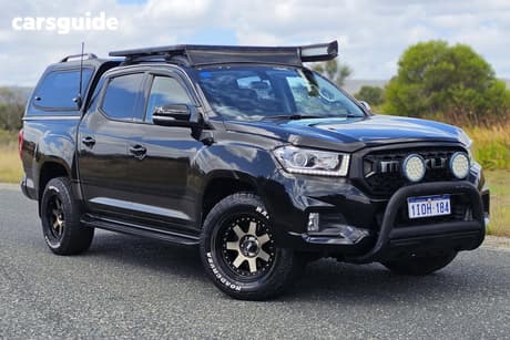 Black 2018 LDV T60 Double Cab Utility Pro (4X4)