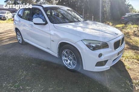 White 2011 BMW X1 Wagon Sdrive 18I