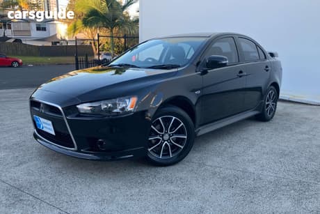 Black 2015 Mitsubishi Lancer Sedan Es Sport