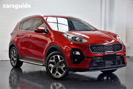 Red 2018 Kia Sportage Wagon Si Premium (Fwd)
