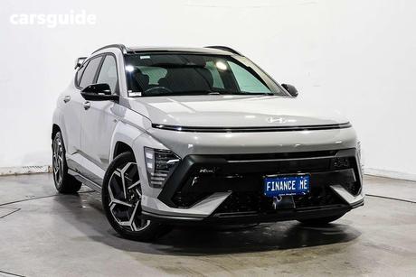 Grey 2023 Hyundai Kona Wagon N Line