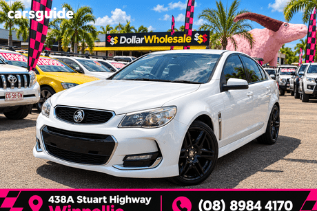 White 2017 Holden Commodore Sedan Sv6