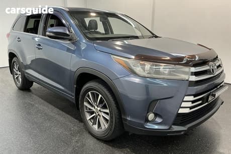 Blue 2016 Toyota Kluger Wagon Gxl (4X4)