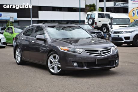 Grey 2008 Honda Accord Euro Sedan LUXURY NAVI F