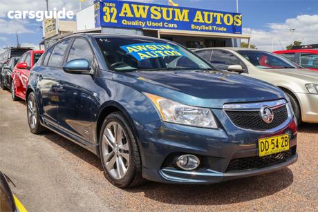 Blue 2014 Holden Cruze Hatchback Sri Z-Series