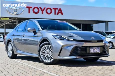Silver 2025 Toyota Camry Sedan Ascent Hybrid