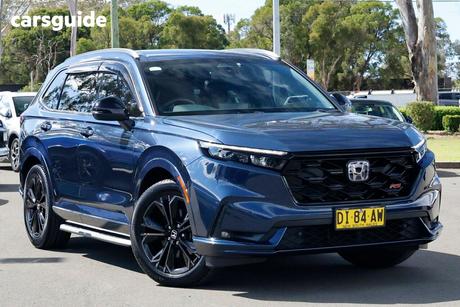 Blue 2023 Honda CR-V Wagon E:Hev Rs (2Wd) 5 Seats