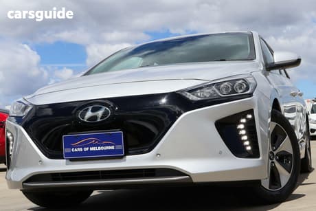 Silver 2019 Hyundai Ioniq Hatchback Electric Premium