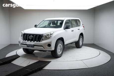 White 2017 Toyota Landcruiser Prado Wagon Gx (4X4)