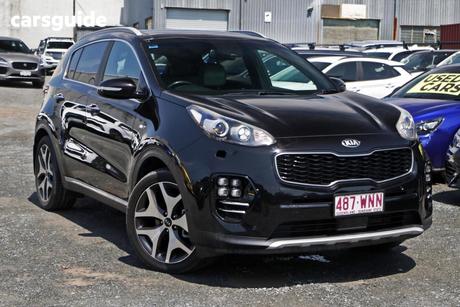 Black 2016 Kia Sportage Wagon Platinum (Awd)