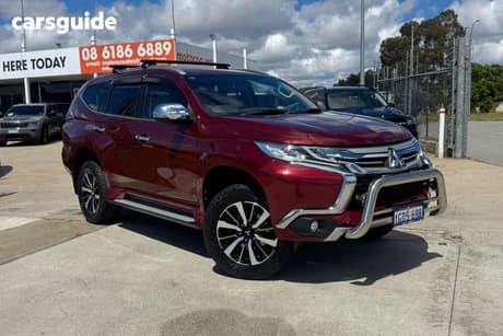 Red 2016 Mitsubishi Pajero Sport Wagon Glx (4X4) 5 Seat